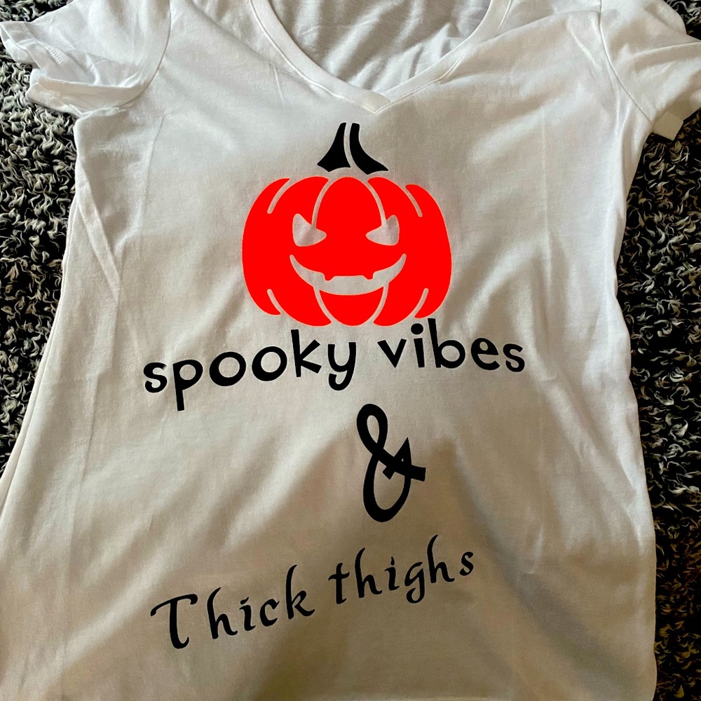 Spooky vibes thick thighs